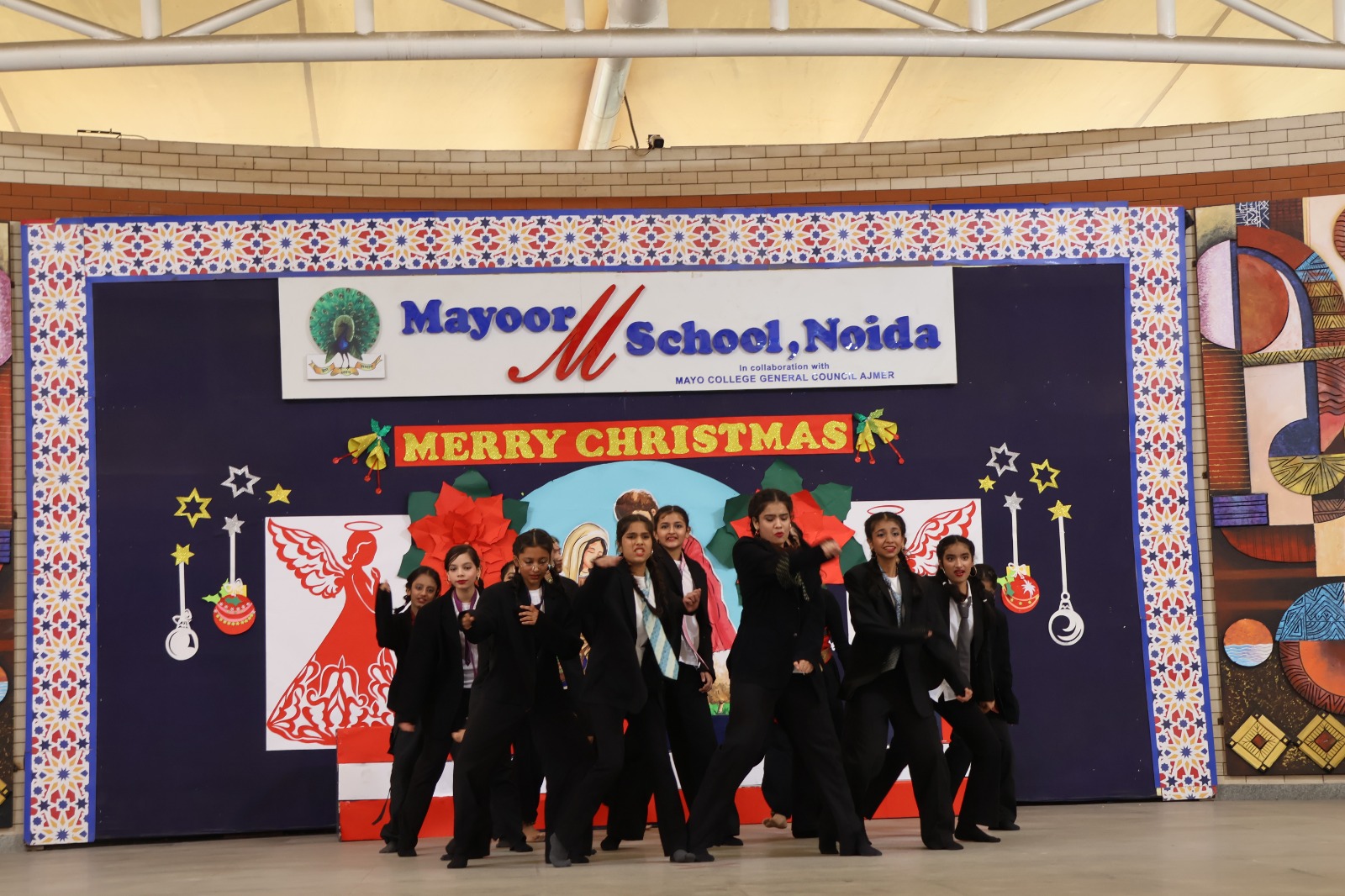 A Symphony of Spirit and Rhythm: Mayoor School, Noida Celebrates Christmas and Fusion Dance